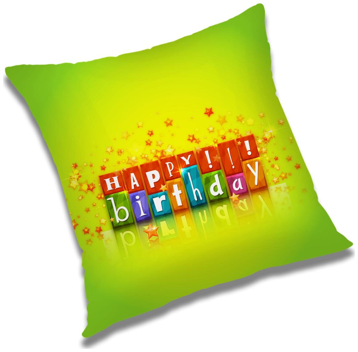 

RADANYA Printed Polyester Green Cushion Cover ( Large Pack of 1 )