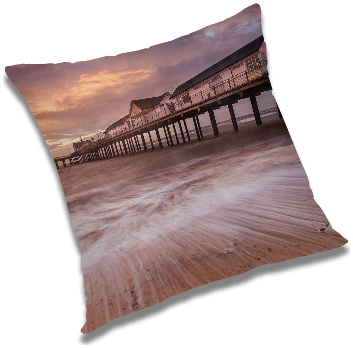 

RADANYA Printed Cushion Cover with Filler Set 24x24 inch