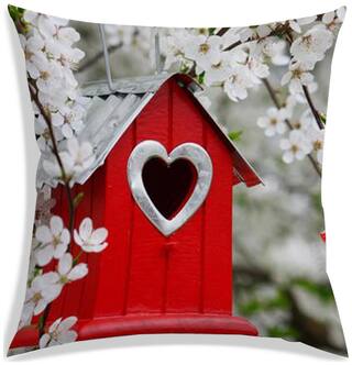 RADANYA Printed Cushion Cover 12x12 inch