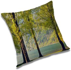 RADANYA Printed Cushion Cover with Filler Set 12x12 inch