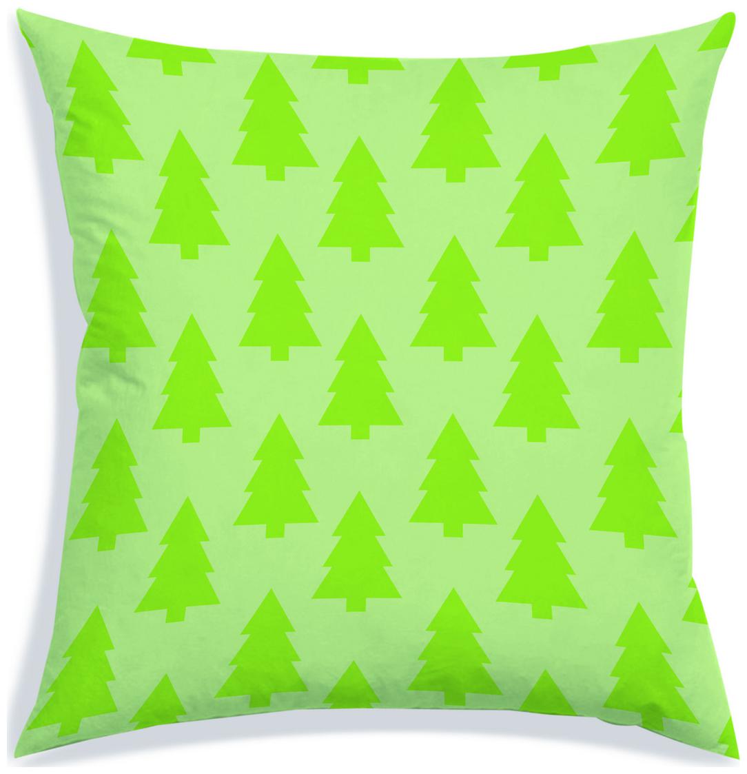 

RADANYA Printed Polyester Green Cushion Cover ( Extra large Pack of 1 )