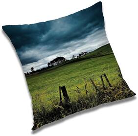 RADANYA Printed Cushion Cover with Filler Set 16x16 inch