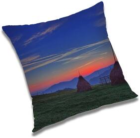RADANYA Printed Cushion Cover with Filler Set 24x24 inch