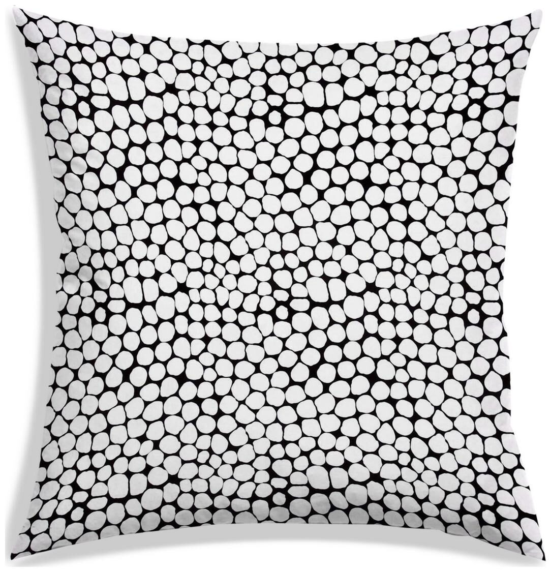 

RADANYA Printed Polyester White Cushion Cover ( Large Pack of 1 )