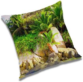 RADANYA Printed Cushion Cover with Filler Set 12x12 inch