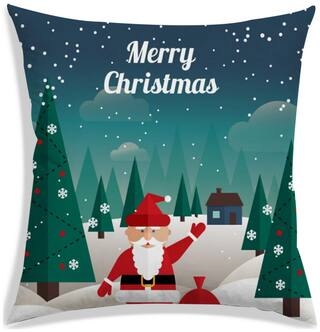 RADANYA Printed Cushion Cover 12x12 inch