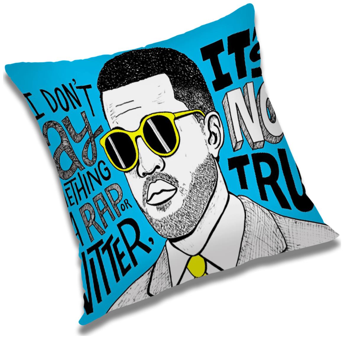 

RADANYA Printed Cushion Cover with Filler Set 24x24 inch