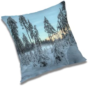 RADANYA Printed Cushion Cover with Filler Set 24x24 inch