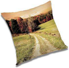 RADANYA Printed Cushion Cover with Filler Set 18x18 inch