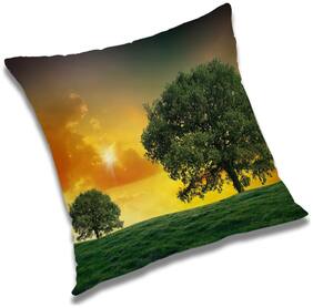 RADANYA Printed Cushion Cover with Filler Set 24x24 inch