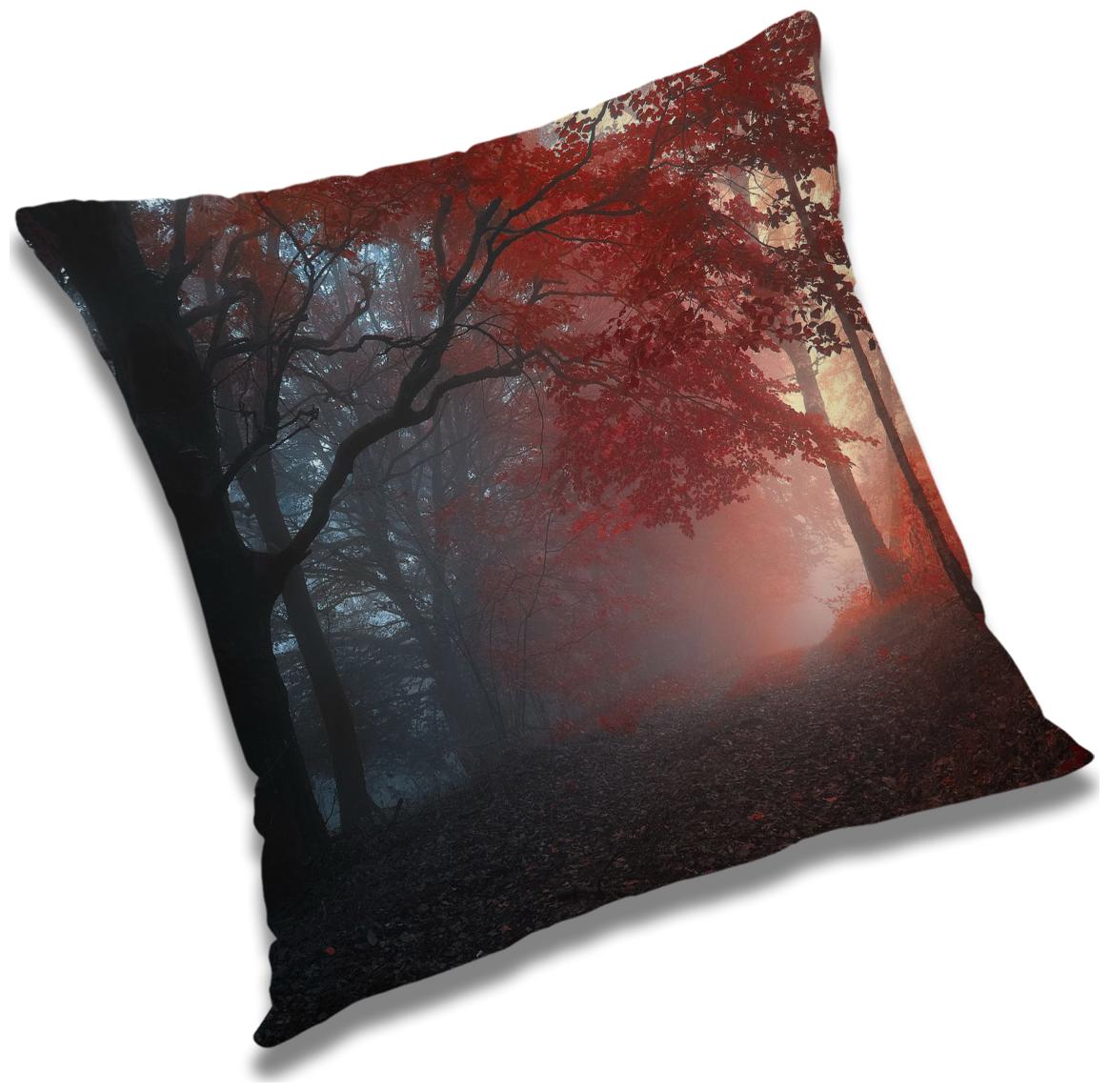 

RADANYA Printed Cushion Cover with Filler Set 24x24 inch