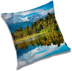 RADANYA Printed Cushion Cover with Filler Set 18x18 inch