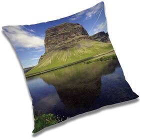 RADANYA Printed Cushion Cover with Filler Set 16x16 inch