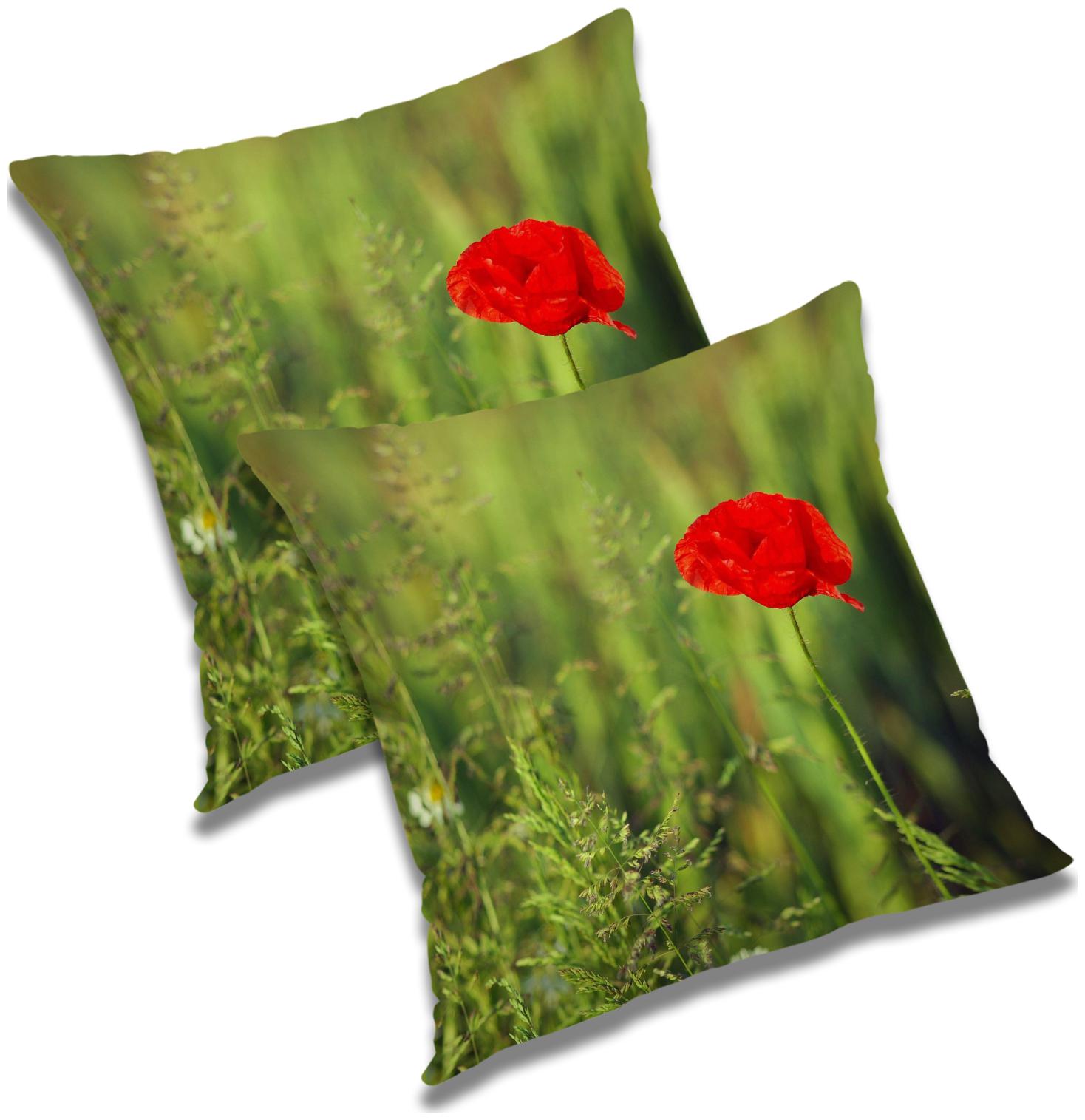 

RADANYA Printed Cushion Cover 16x16 inch
