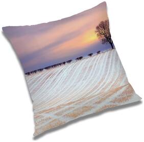 RADANYA Printed Cushion Cover with Filler Set 16x16 inch