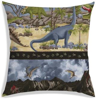 RADANYA Printed Cushion Cover 16x16 inch
