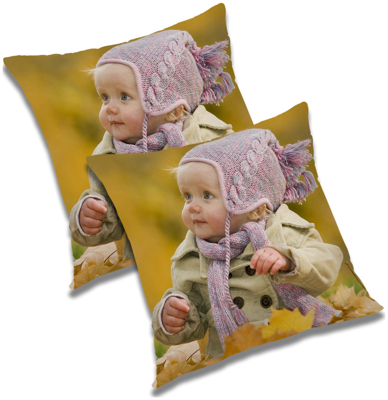 

RADANYA Printed Polyester Yellow Cushion Cover ( Small Pack of 2 )