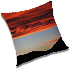 RADANYA Printed Cushion Cover with Filler Set 16x16 inch