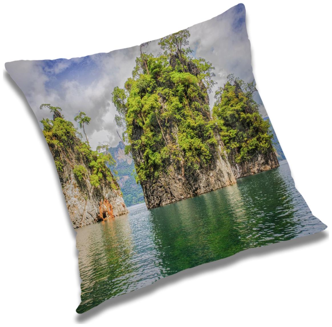 

RADANYA Printed Cushion Cover with Filler Set 20x20 inch
