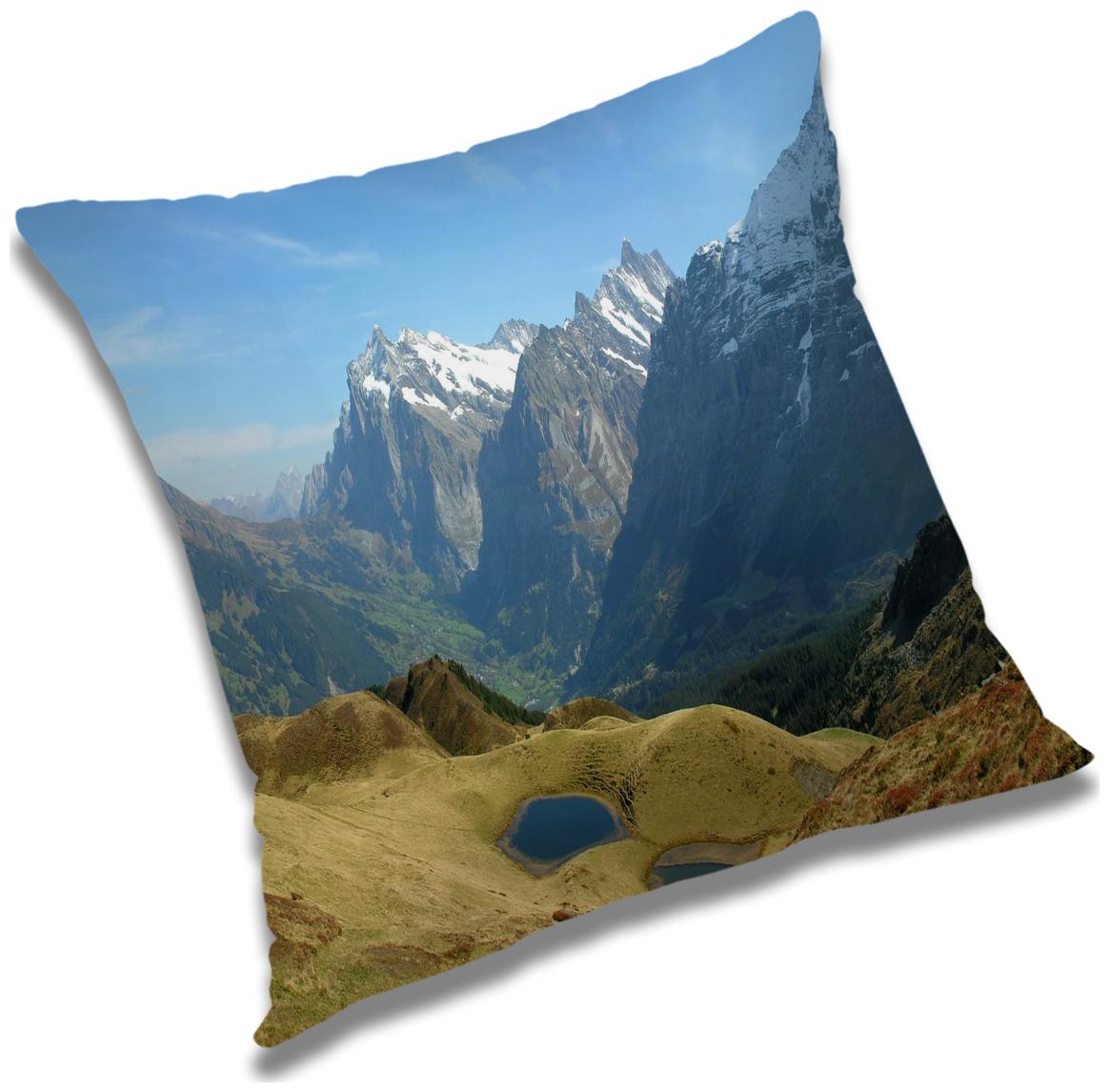 

RADANYA Printed Cushion Cover with Filler Set 20x20 inch