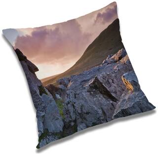 RADANYA Printed Cushion Cover with Filler Set 18x18 inch