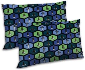 RADANYA Polyester Printed Pillow Covers ( Pack of 2 , Multi )