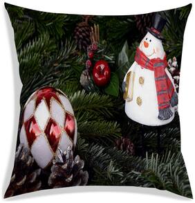 RADANYA Printed Polyester Brown Cushion Cover ( Large , Pack of 1 )