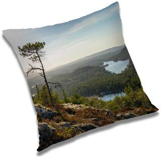 RADANYA Printed Cushion Cover with Filler Set 24x24 inch