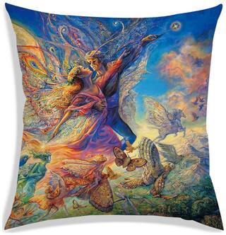 RADANYA Printed Cushion Cover 20x20 inch