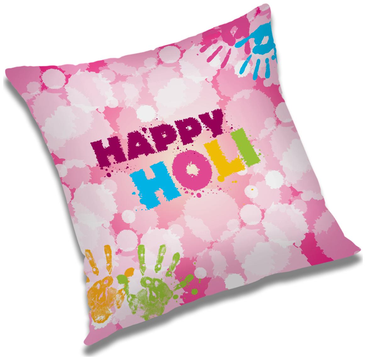 

RADANYA Printed Cushion Cover with Filler Set 18x18 inch