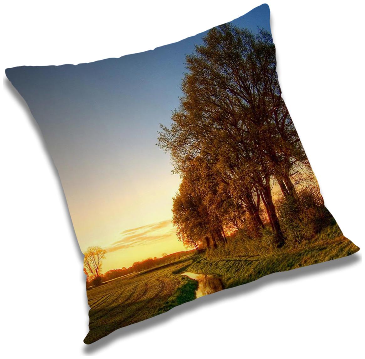 

RADANYA Printed Cushion Cover with Filler Set 24x24 inch