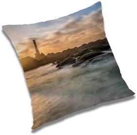 RADANYA Printed Cushion Cover with Filler Set 12x12 inch