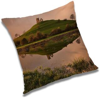 RADANYA Printed Cushion Cover with Filler Set 24x24 inch