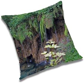 RADANYA Printed Cushion Cover with Filler Set 16x16 inch