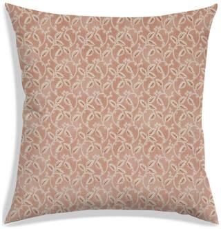 RADANYA Printed Polyester Peach Cushion Cover ( Regular , Pack of 1 )