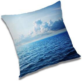 RADANYA Printed Cushion Cover with Filler Set 18x18 inch