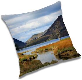 RADANYA Printed Cushion Cover with Filler Set 24x24 inch