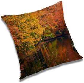 RADANYA Printed Cushion Cover with Filler Set 12x12 inch