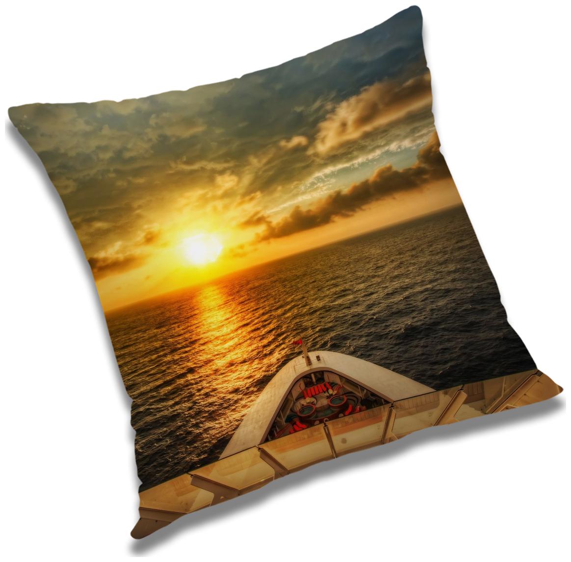 

RADANYA Printed Cushion Cover with Filler Set 24x24 inch