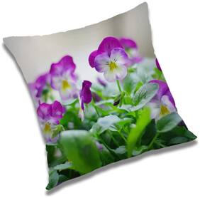 RADANYA Printed Cushion Cover with Filler Set 18x18 inch