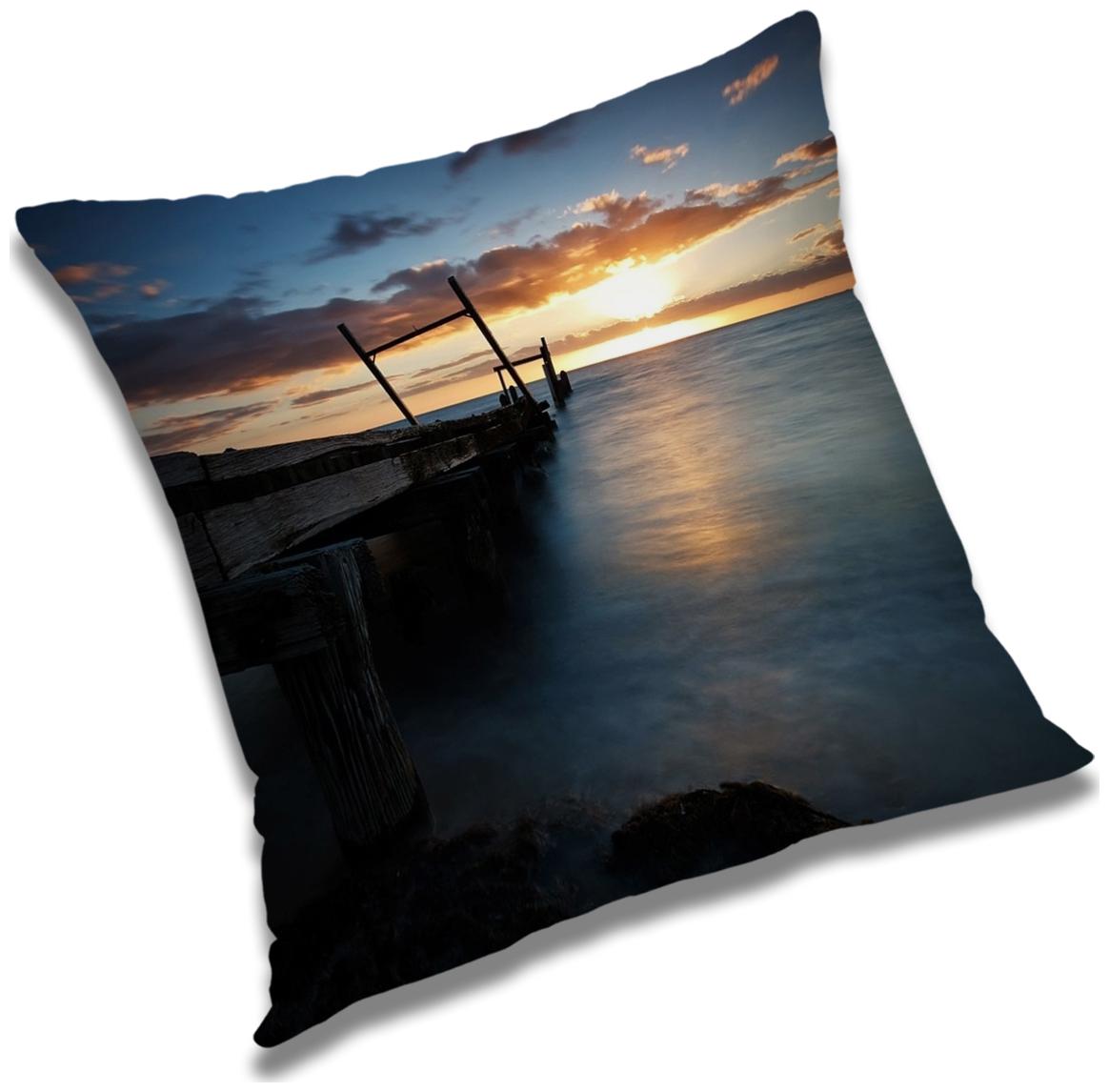 

RADANYA Printed Cushion Cover with Filler Set 18x18 inch