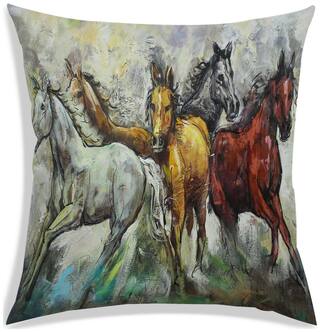 RADANYA Printed Cushion Cover 20x20 inch