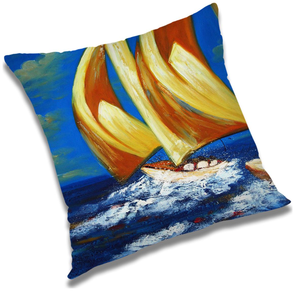 

RADANYA Printed Cushion Cover with Filler Set 20x20 inch