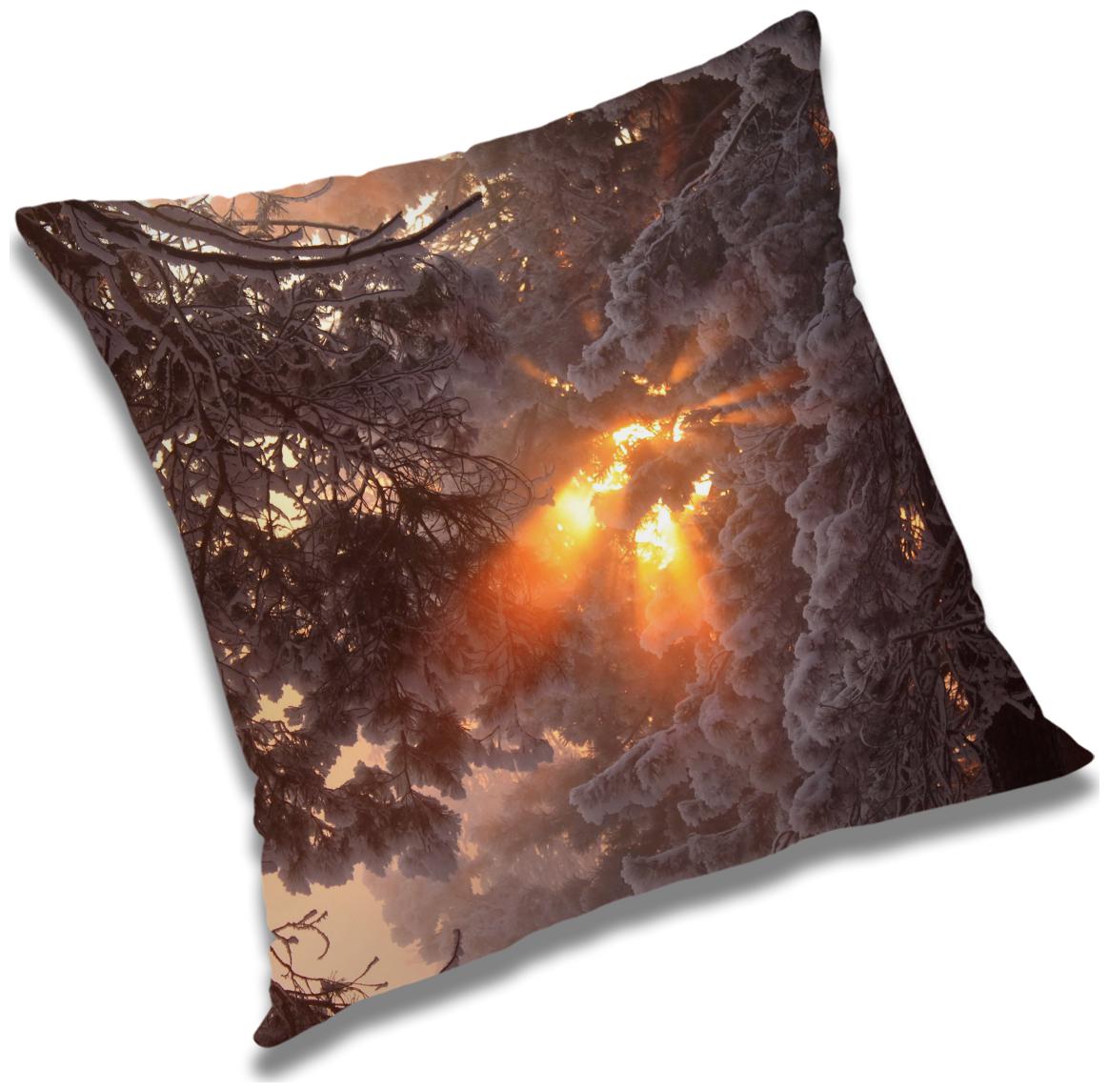 

RADANYA Printed Cushion Cover with Filler Set 20x20 inch