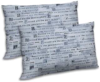 RADANYA Polyester Printed Pillow Covers ( Pack of 2 , Beige )