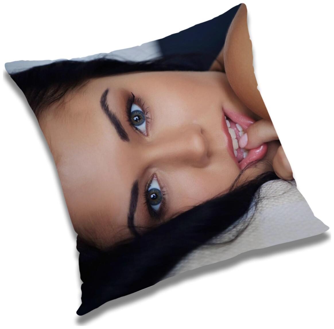 

RADANYA Printed Polyester Beige Cushion Cover ( Large Pack of 1 )