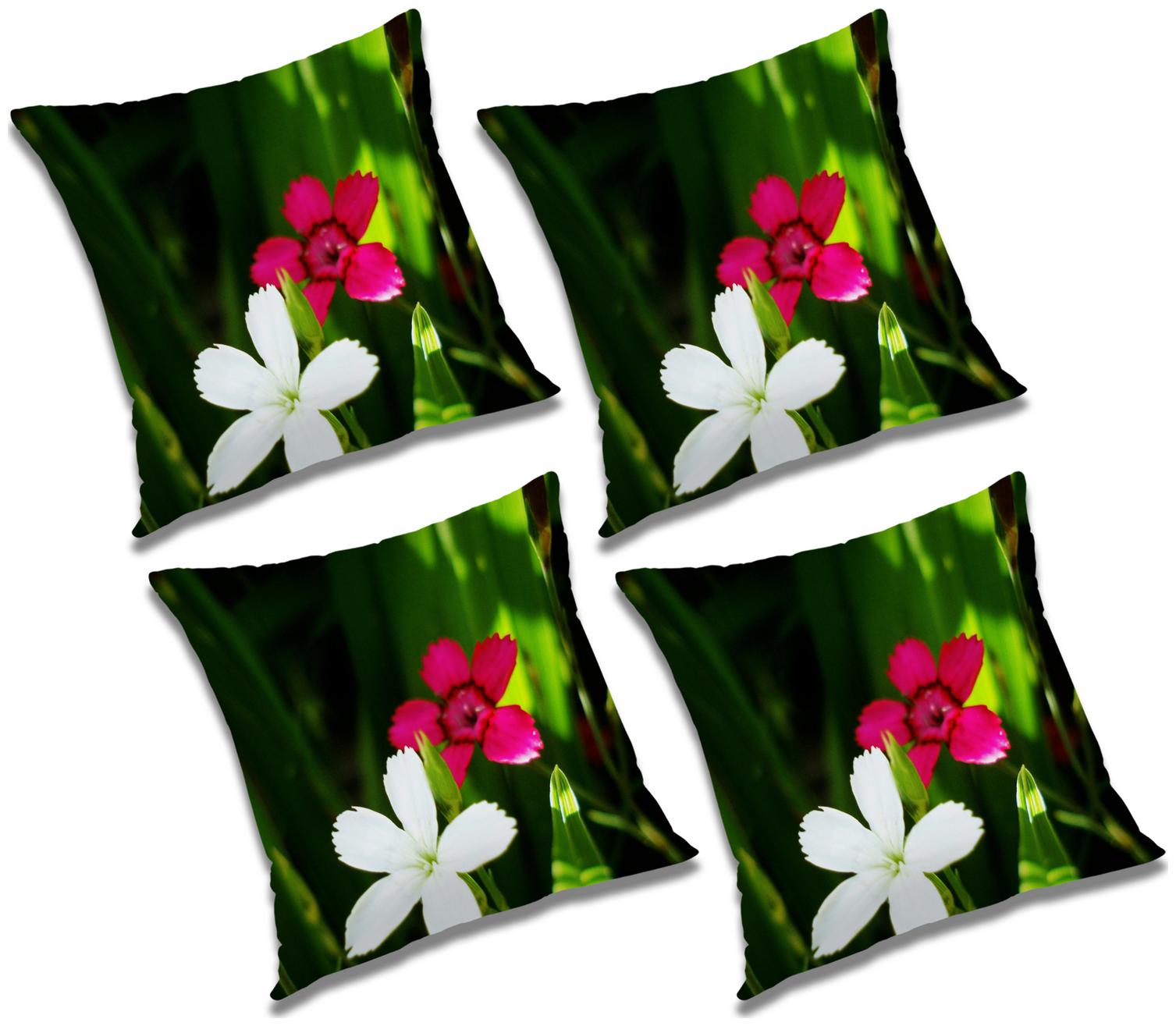 

RADANYA Printed Cushion Cover (Set of 4) 16x16 inch