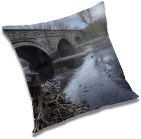 RADANYA Printed Cushion Cover with Filler Set 24x24 inch