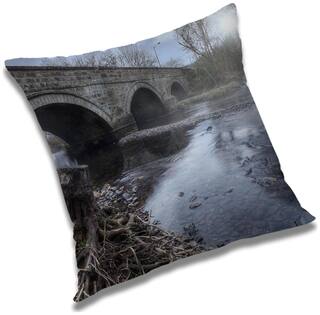 RADANYA Printed Cushion Cover with Filler Set 24x24 inch