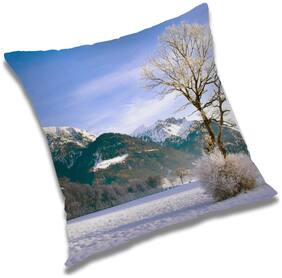 RADANYA Printed Cushion Cover with Filler Set 18x18 inch